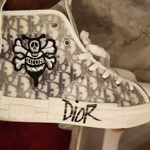 Dior | Shoes | Dior And Shawn B23 High Topbee Embroidery  display picture 2